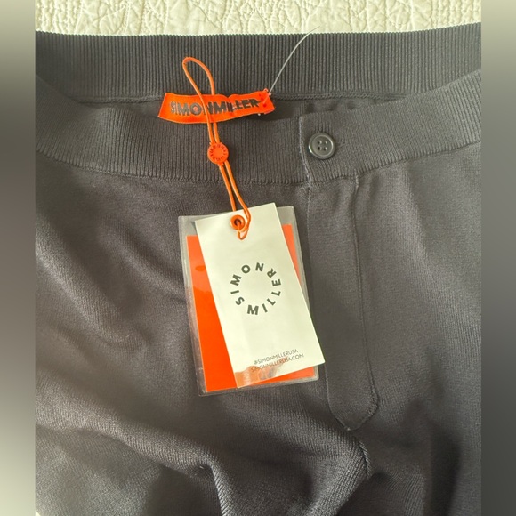 Simon Miller Jabber Knit Pant in Black - Picture 7 of 9